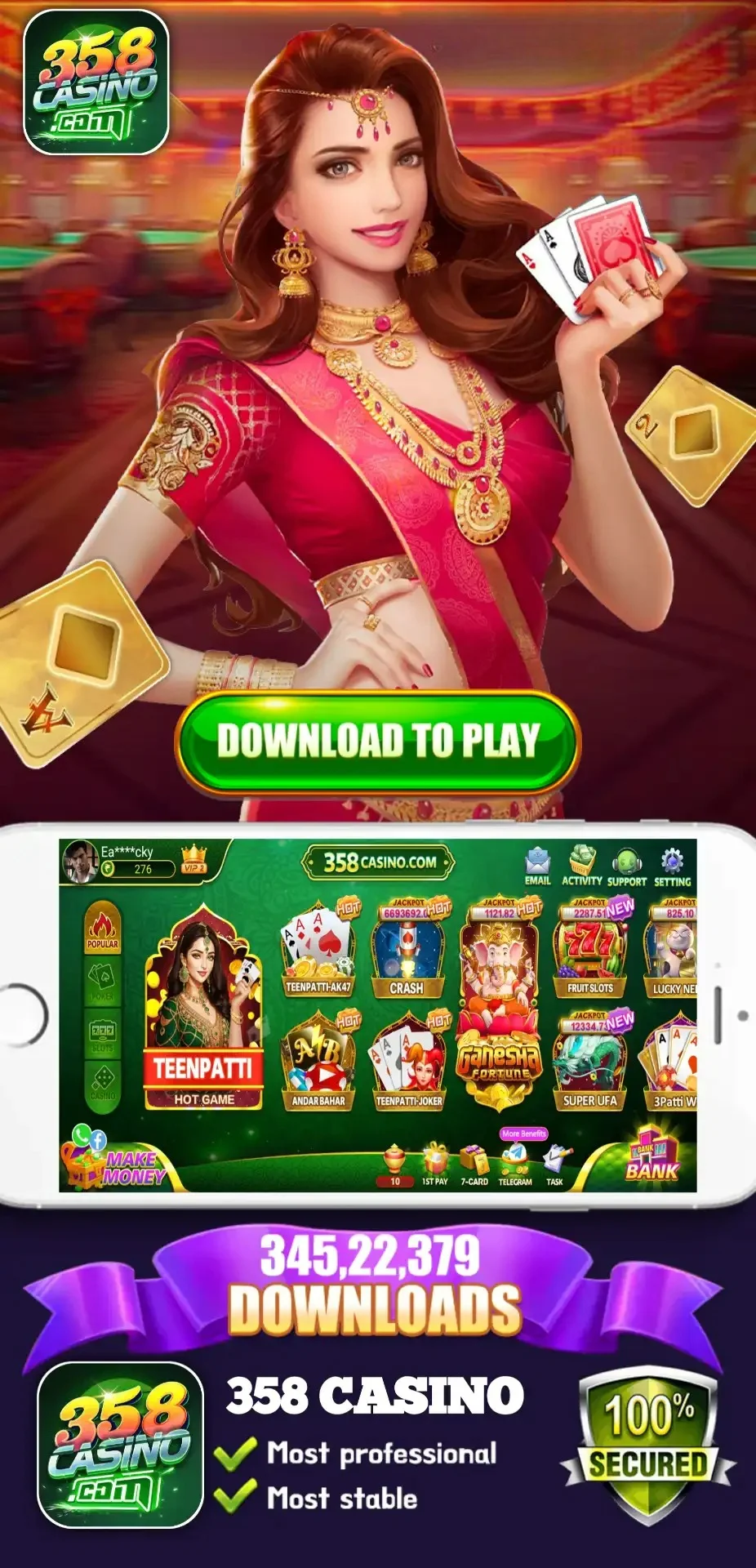 358 Casino Apk