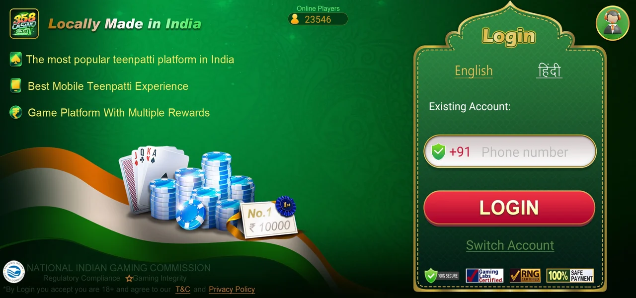 358 Casino Apk Sign Up