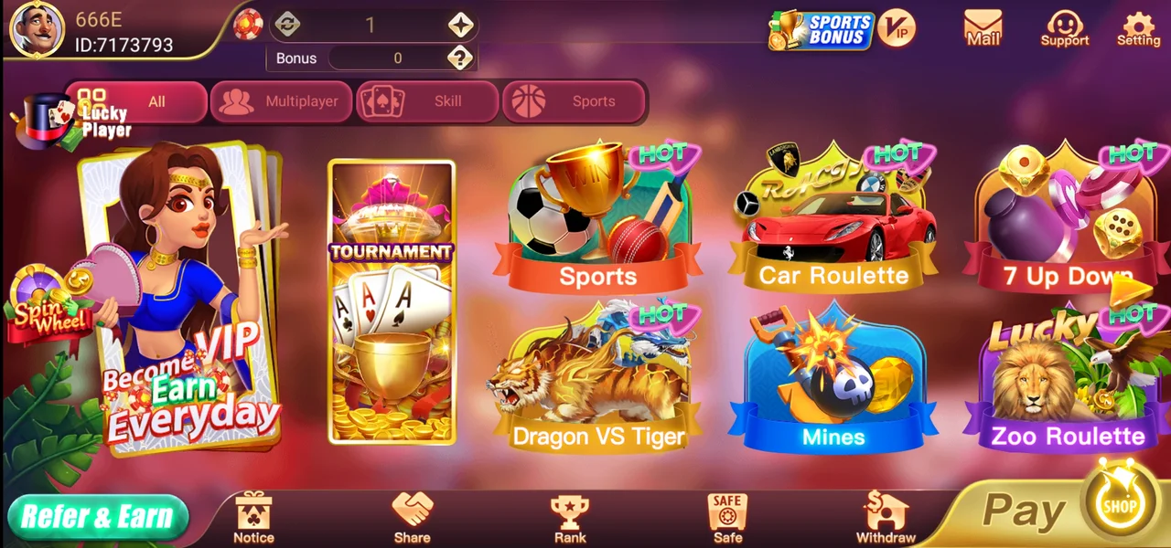 666 Rummy Entertainment All Games