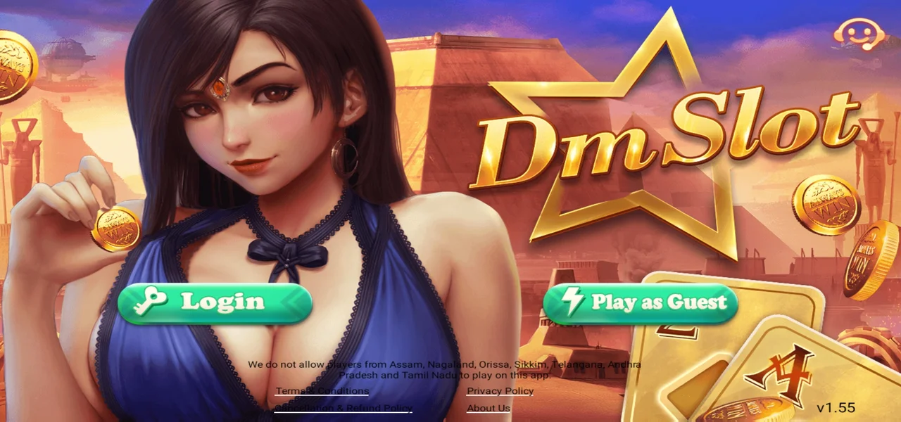 DM Slot Apk Sign Up