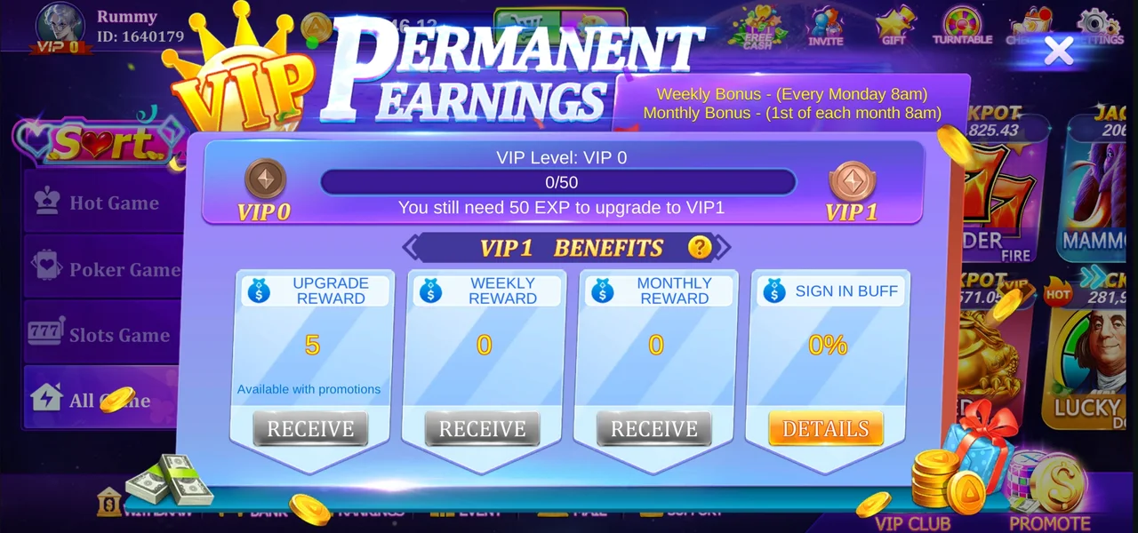 Rummy 334 VIP Features