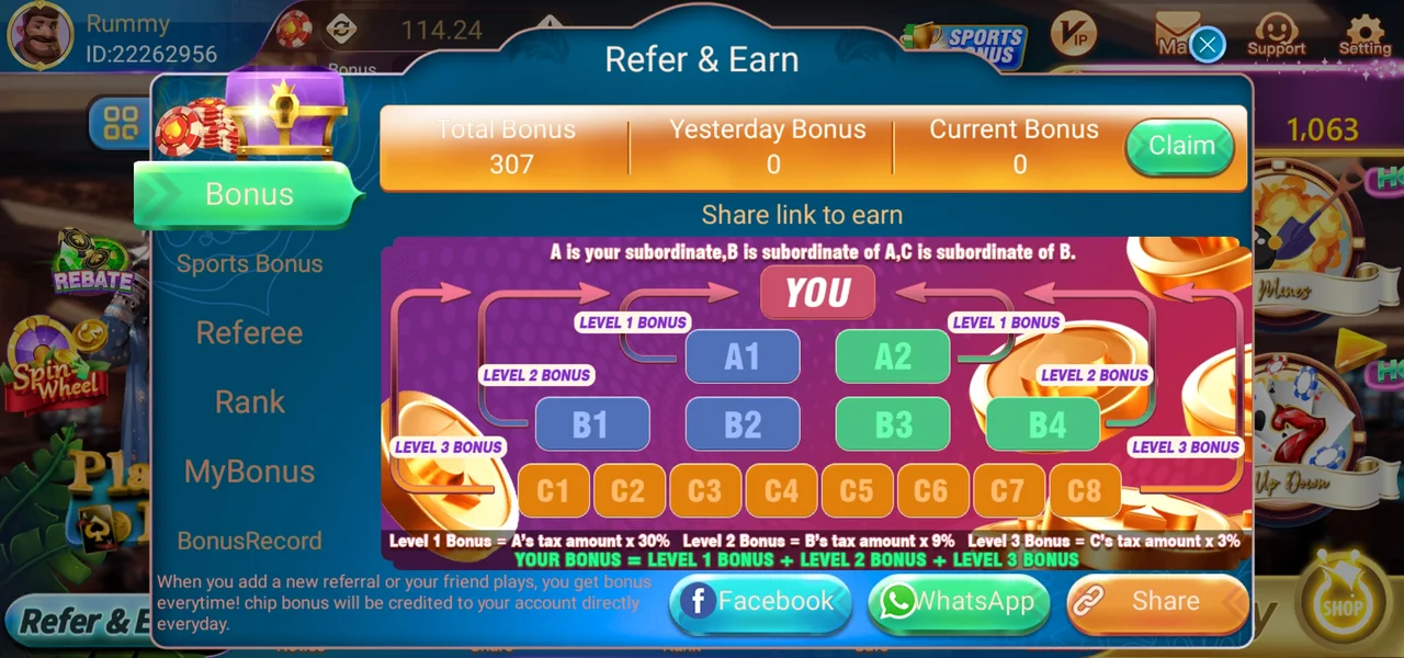 Alliance Rummy Refer & Earn