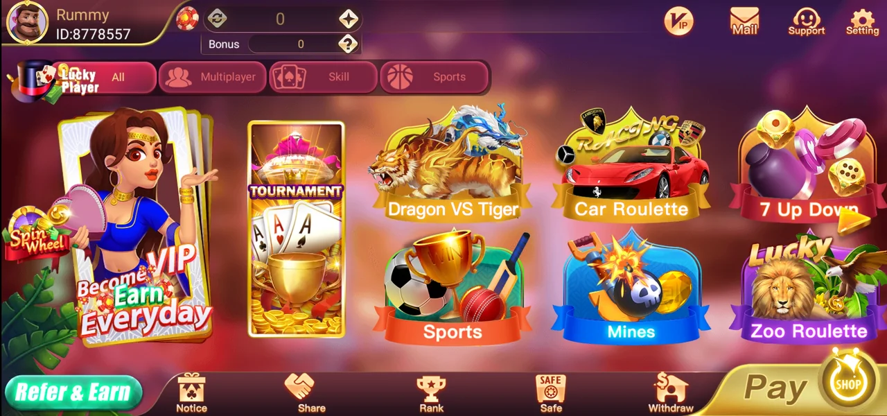 Rummy Loot All Games