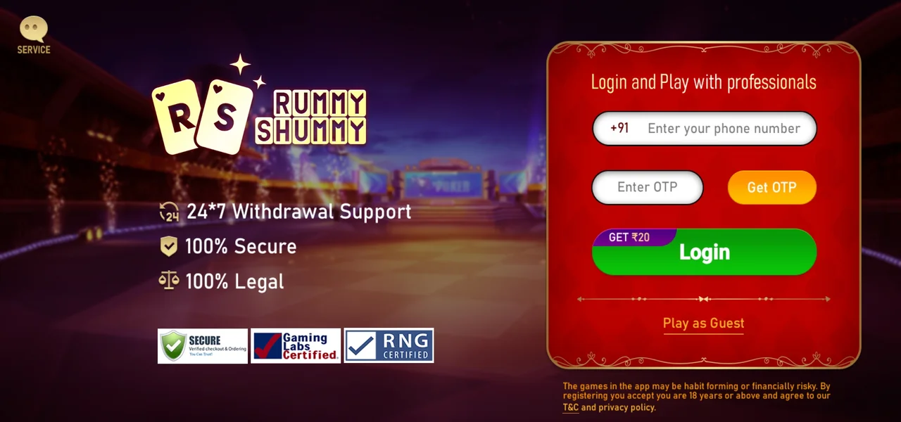 Rummy Shummy Apk Sign Up