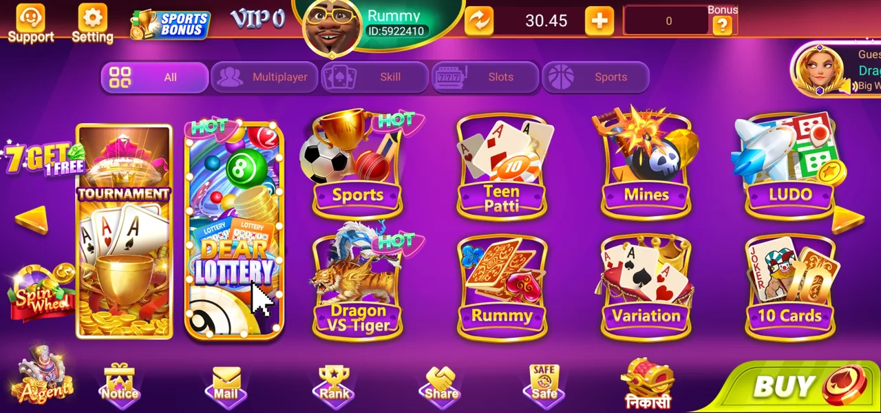 Rummy Tour Apk All Games