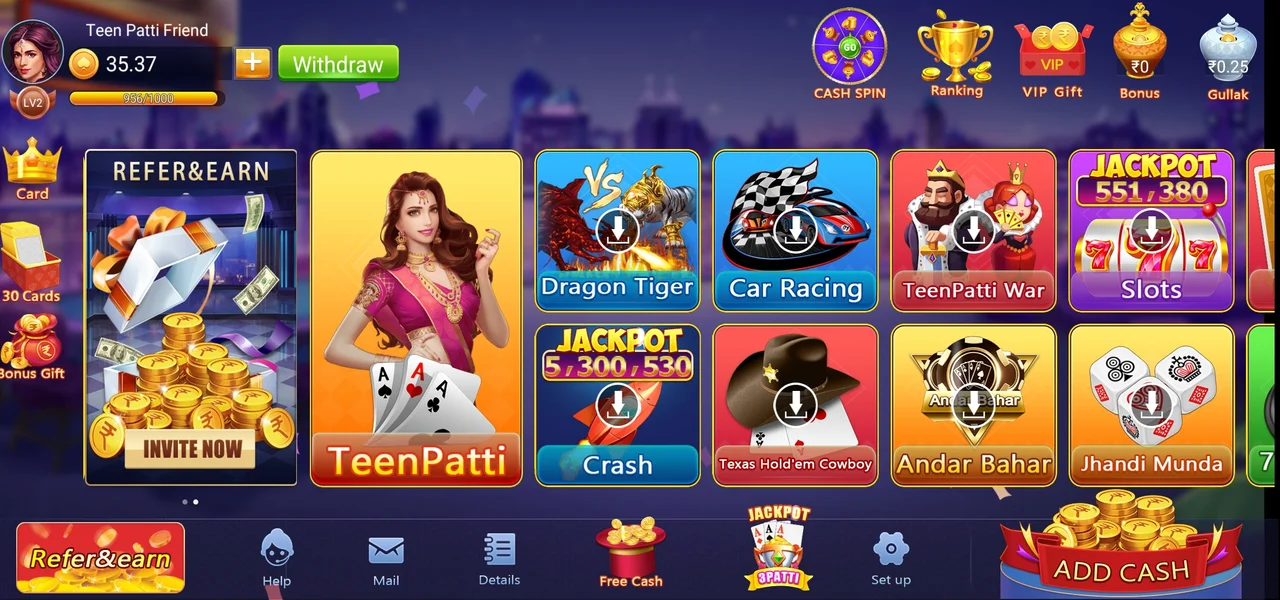 Teen Patti Friend All Games