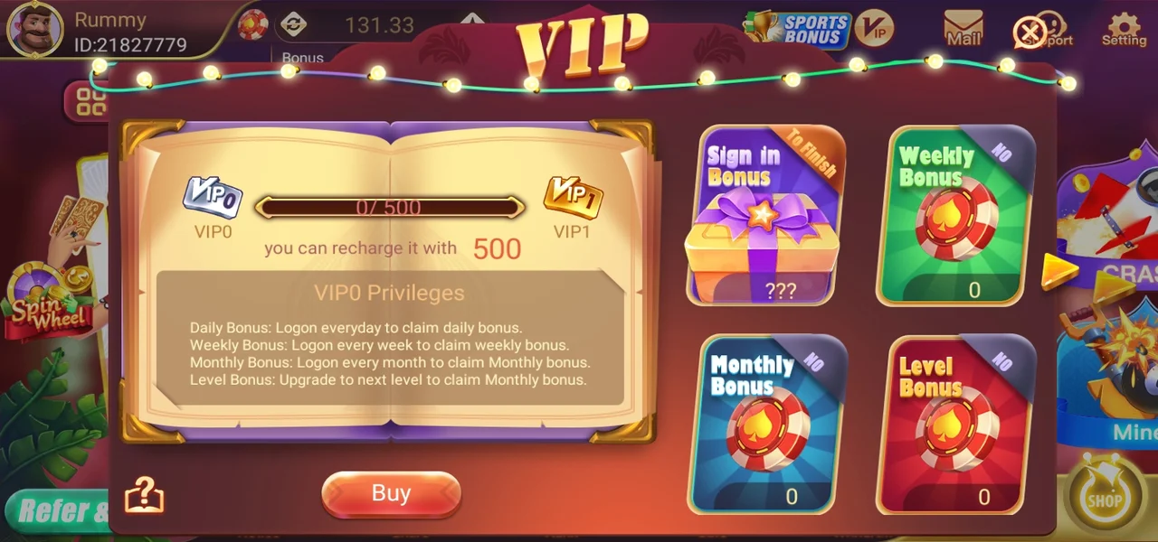 Teen Patti Joy VIP Features