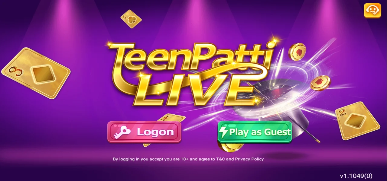 Teen Patti Live APK Sign Up