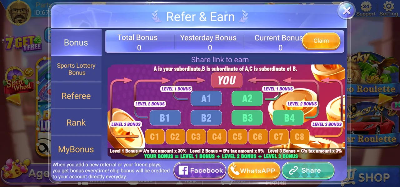 Teen Patti Party Apk Refer Earn