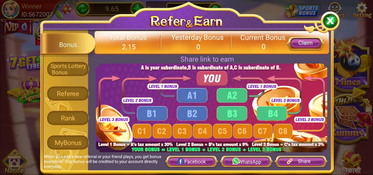 Teen Patti Winner Apk Refer Earn